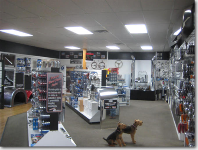 Parts & Accessories at Large Car Builder's Body Shop